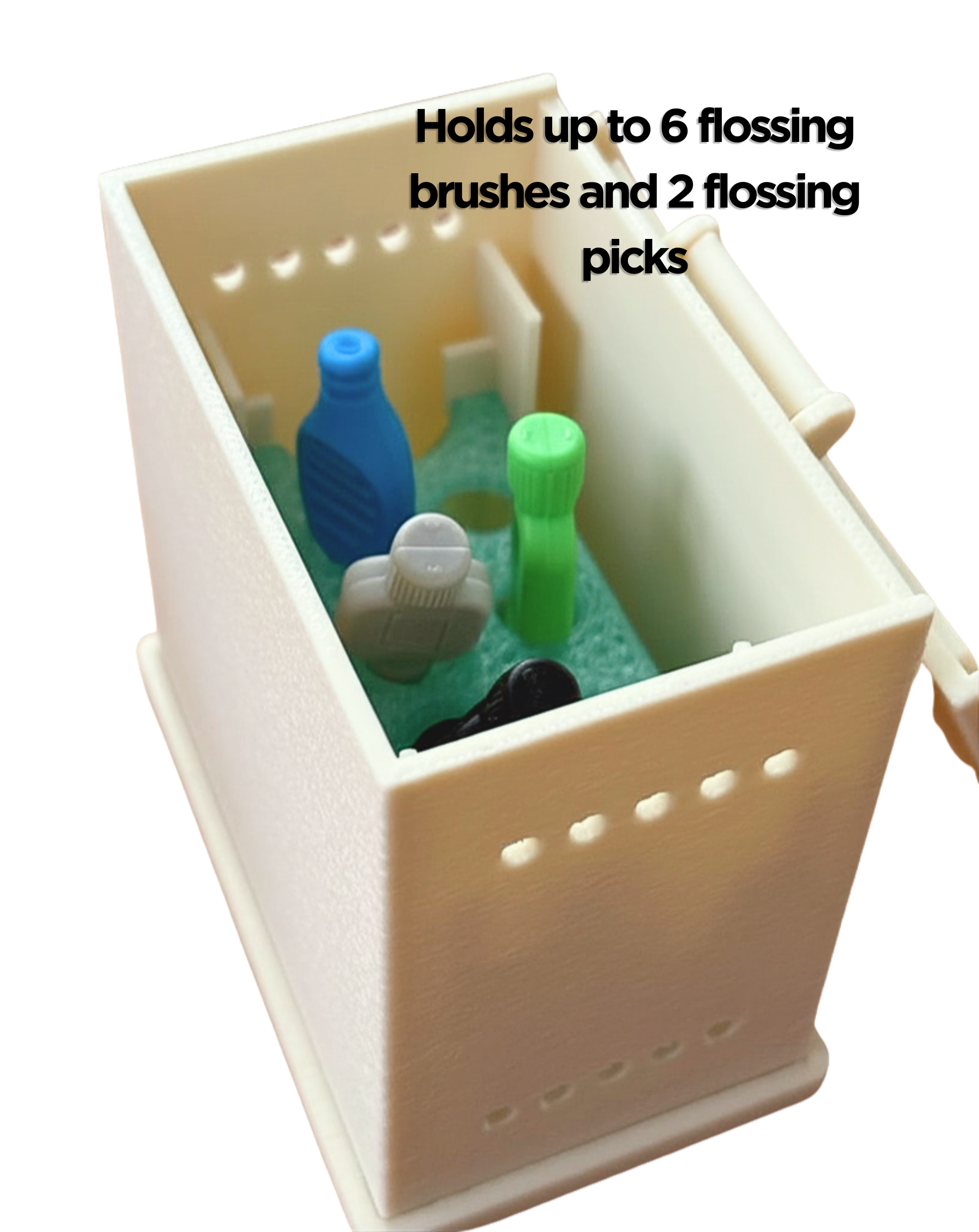 FlosSafe · Countertop · Marble effect - Compatible with TePe