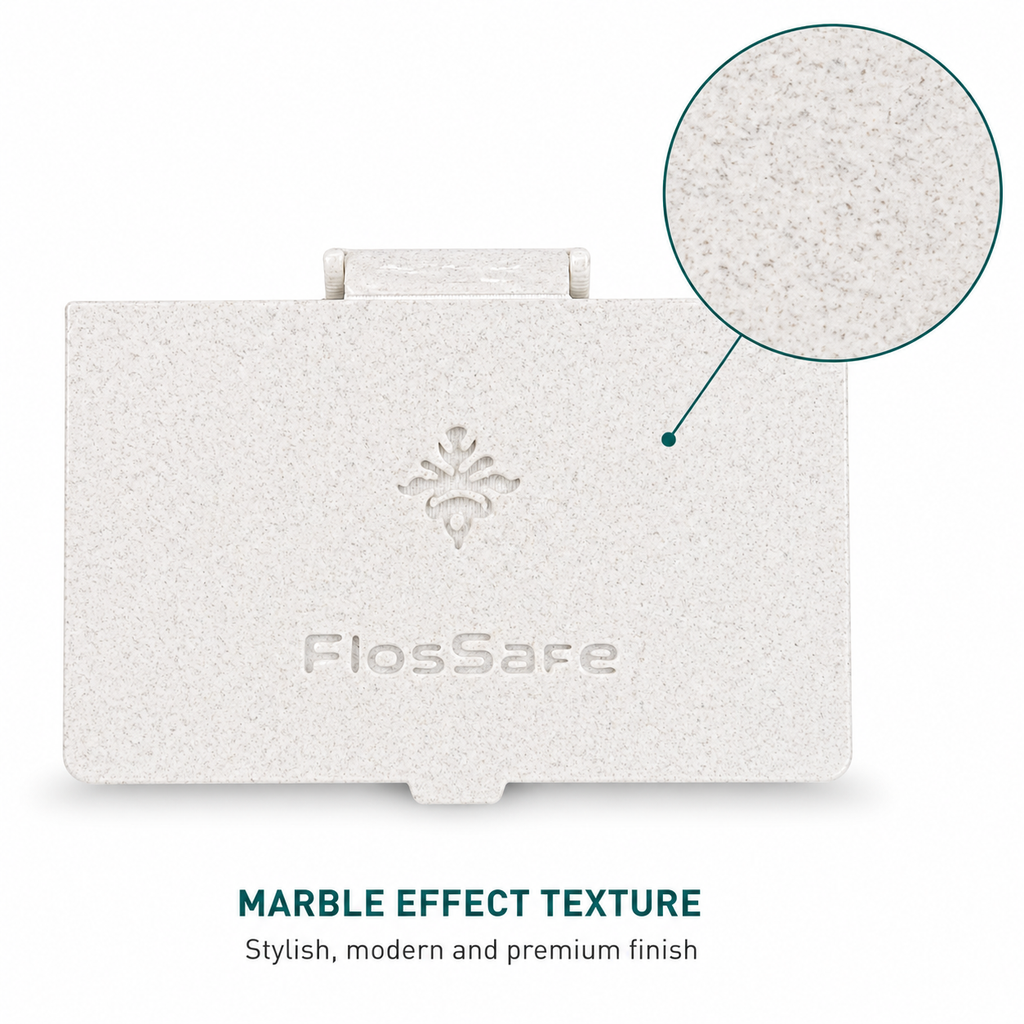 FlosSafe · Countertop · Marble effect - Compatible with TePe